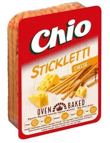 Rúd, sózott, 125 g, CHIO Sticletti, sajt